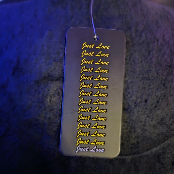 JUST LOVE  Long Sleeve Pajama Top - Picture 4 of 5